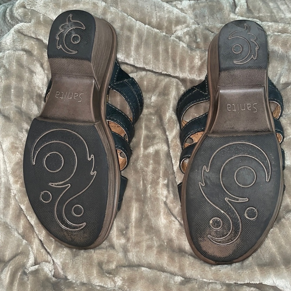 Sanita 9/EU39 leather Sandals made in Portugal - Picture 17 of 17